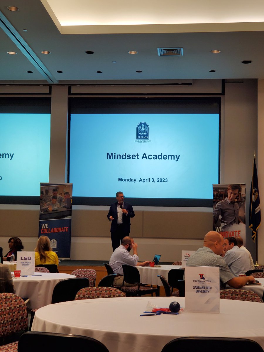 DrEmilyErwin's tweet photo. Settling in for LA Board of Regents Mindset Academy. Learning how to help students cultivate a learning mindset. https://t.co/EL2lVNVQVX