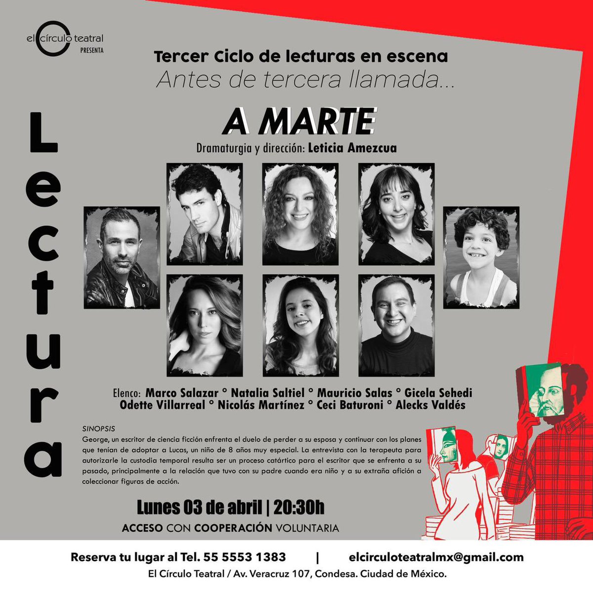 Multilety's tweet photo. Es hoy @CIRCULOTEATRAL https://t.co/x0knU6kQAM