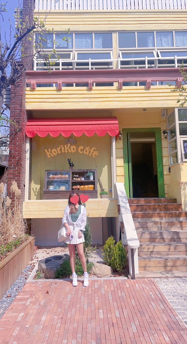 Wo__ning's tweet photo. 230401 
코리코카페/그리너 https://t.co/467voBTL8M