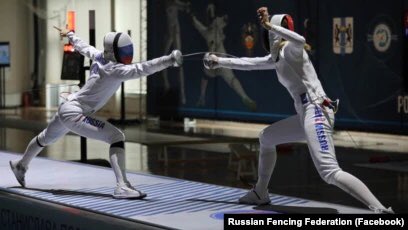 visegrad24's tweet photo. BREAKING:

Russia won’t send its fencers to an Olympic qualifier event in Poland because of "unacceptable" conditions” put forward by the Poles

The Polish fencing federation demanded that Russian fencers would have to sign a statement saying they don’t support Russia's war in 🇺🇦 https://t.co/9xmOC9ceOq