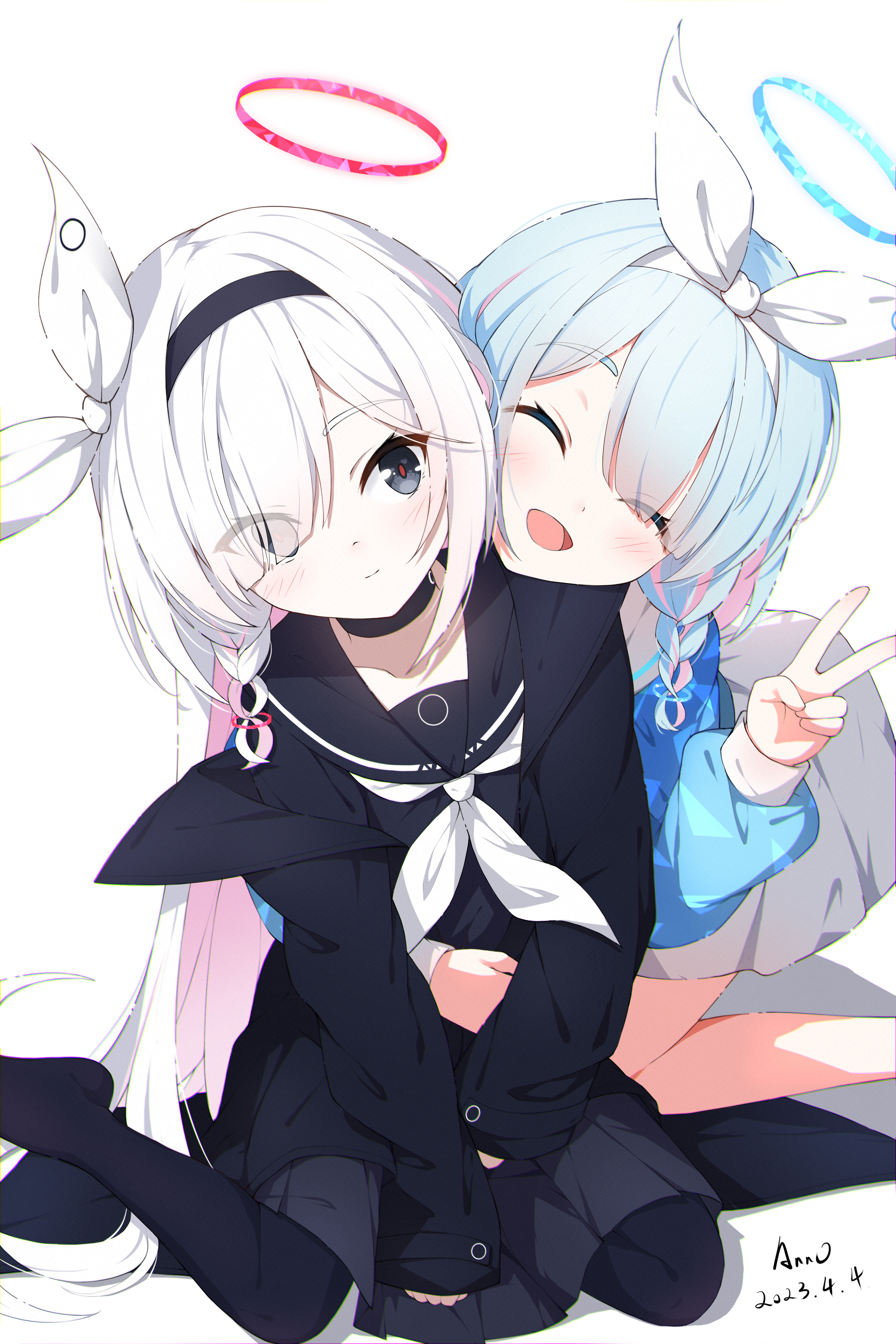 ブルアカ プラナ&アロナ 夏のバカンス (二体セット) ガレージキット