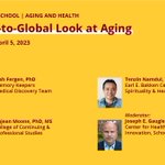 Image for the Tweet beginning: Session 1 of #MiniMedicalSchool Aging
