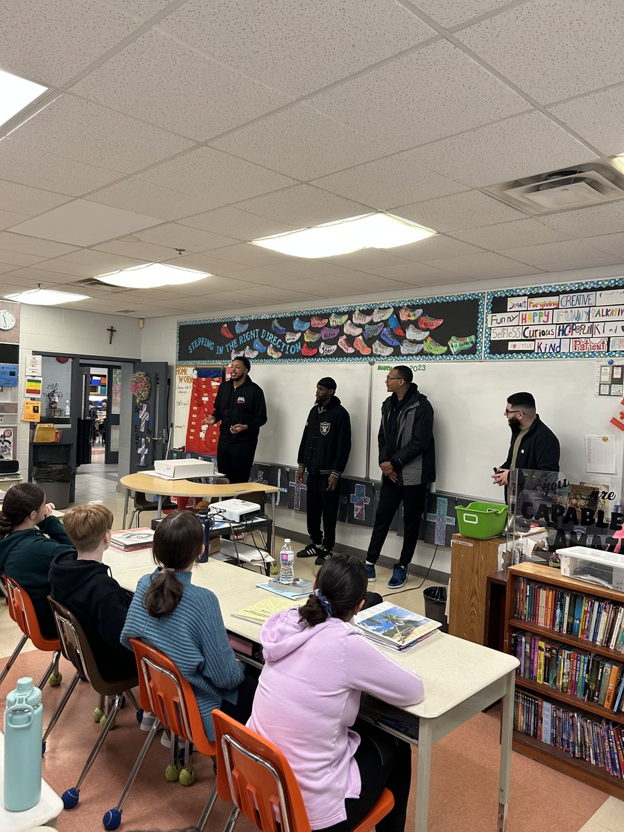 WindsorExpress's tweet photo. School Visit. 📚

Thank you to Capri Pizzeria for selecting H.J. Lassaline Catholic Elementary School as part of the Adopt-A-School Program.

#WindsorExpress #NBLC #yqgcommunity #adoptaschoolprogram https://t.co/BaYrnQhfe7