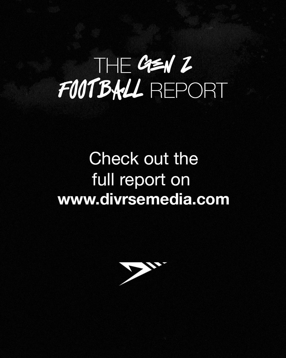 Shubbz1_'s tweet photo. The team over @DivrseMedia have been looking into how Gen Z are engaging with football. We decided to do some research and put together a report. Check it out https://t.co/wIlp2AAg2h https://t.co/ptC9OTEXKs