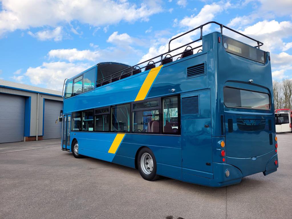 ThorntonsBus's tweet photo. More open top conversions complete! Call or email us today with all your bus conversion enquiries.
Why not freshen up your fleet with one of our full interior/exterior refurbs ready for the summer ahead!!! https://t.co/JKA5JnXhPA