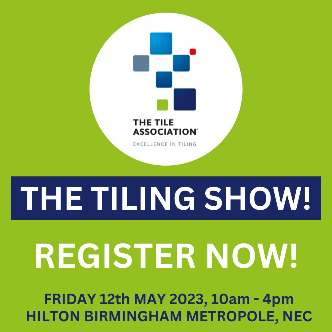 Have you heard that The Tiling Show is returning in 2023?

Showing some of the latest products from the tiling industry as well as having Show offers running throughout the day, The Tiling Show is a must-attend event within our industry.

ow.ly/x0hi50NhJMB