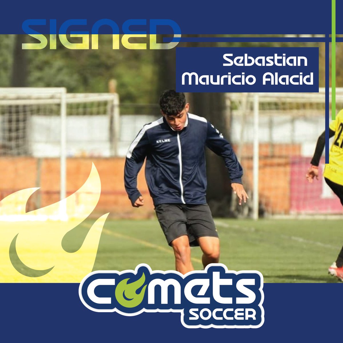WIT_Comets's tweet photo. We are excited to welcome Sebastian Mauricio Alacid to our Men's Soccer team next fall! #CometsSoccer #WITComets #westerniowatech #SoccerSigning https://t.co/FoWUy6BWIz
