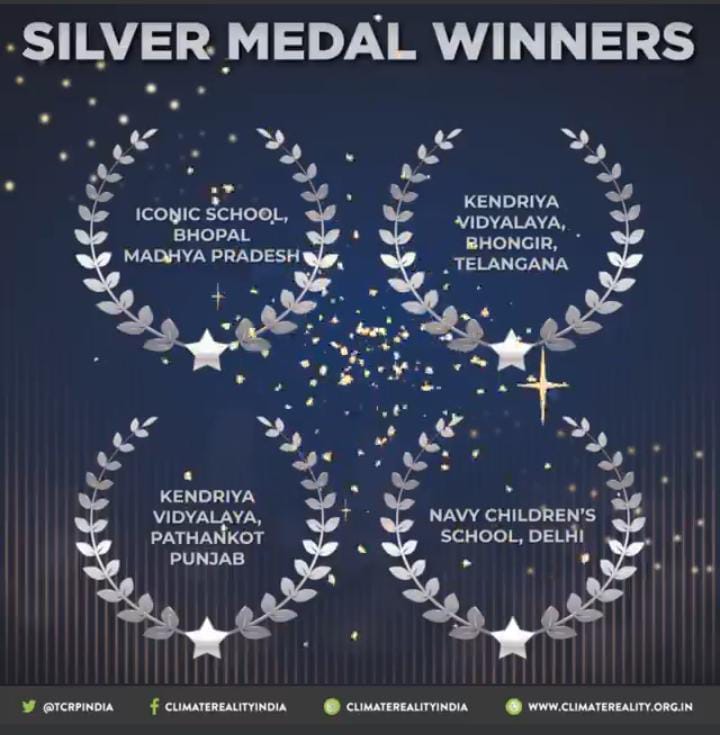 NWWA_INDIANNAVY's tweet image. #NWWA(NR) congratulates #NCS Delhi on its triumphant achievement of bagging Silver Medal in Green School Programme conducted by #ClimateRealityProject,India.NCS has successfully transformed it&apos;s campus into a green one,adopting several sustainable&amp;amp;environment friendly practices.