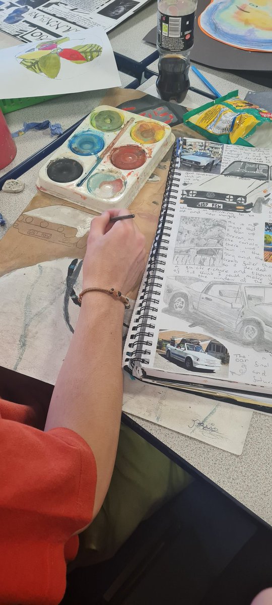 Idris Davies School Art Department tweet media