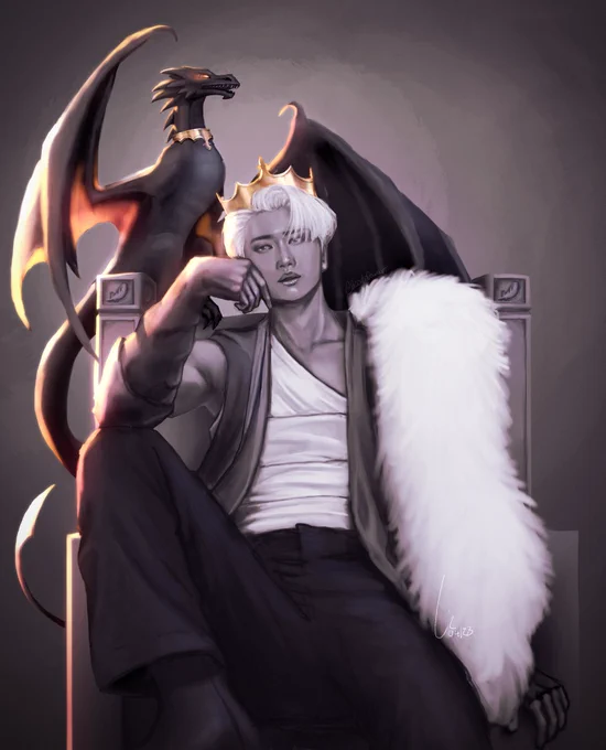 Dragon King Hwa #SEONGHWA #성화 #ATEEZ #에이티즈  #ATEEZfanart 