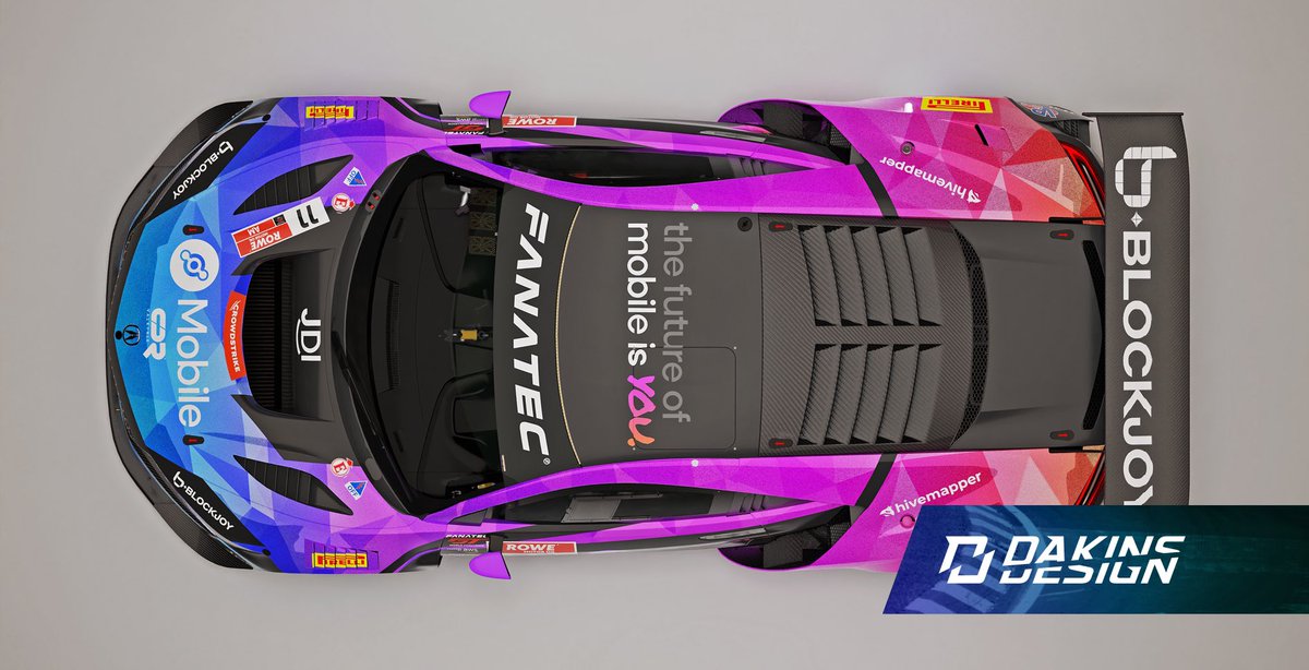 dakinsdesign's tweet image. 🚨LIVERY REVEAL🚨
 Very excited to unveil my latest #liverydesign for @cdrvalkyrie , who are entering the @gtworldcham later this season in their @HondaRacing_HPD @Acura NSX G3 EVO 22.