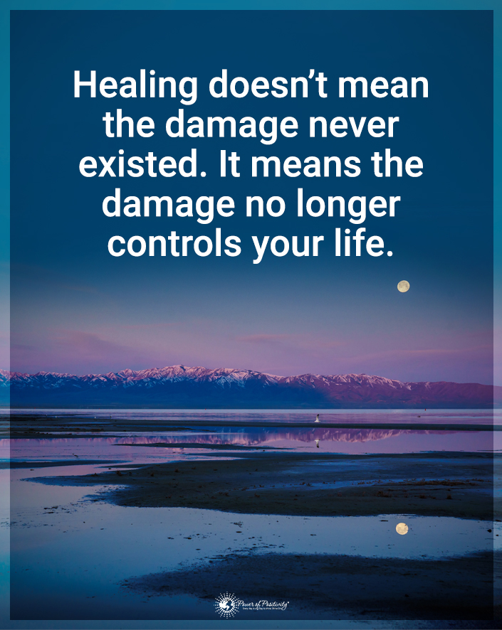 TrainingMindful's tweet image. “Healing doesn’t mean the damage never existed..."