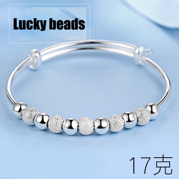 Excited to share the latest addition to my #etsy shop: 3 Style New 925 sterling silver Lucky Charm Bracelet Cuff Bracelets For Women Bangles Fashion Jewelry Pulseira etsy.me/3Kt3xo5 #round #silver #womensbracelet #zizzlegiftshop