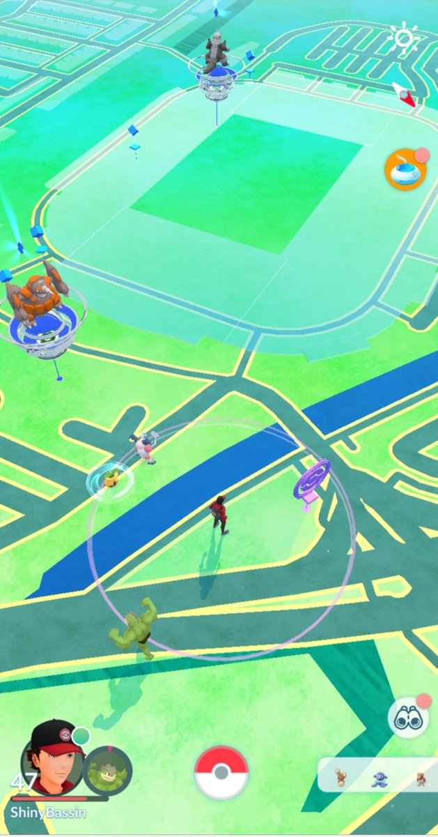 BassinShiny's tweet photo. Today at Old Trafford Stadium in Manchester. #pokestop https://t.co/6omLsdUa1p