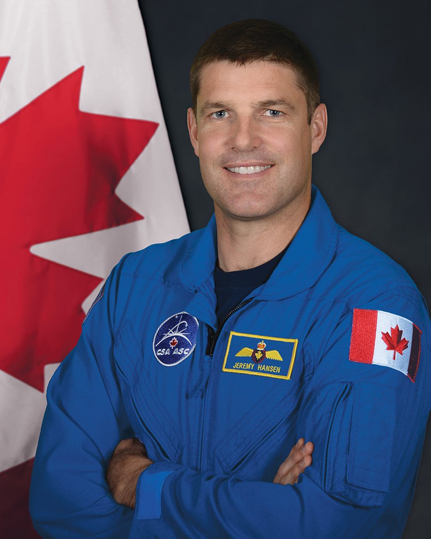 Congratulations Astronaut Jeremy Hansen!! You’re going to the Moon! 🚀

Canadians everywhere are so incredibly proud of you! 🇨🇦

<a href="/Astro_Jeremy/">Jeremy R. Hansen</a> <a href="/csa_asc/">Canadian Space Agency</a> 
<a href="/FP_Champagne/">François-Philippe Champagne (FPC) 🇨🇦</a> 

#artemis2 #NASA #Moon 
#Artemis #CSA #astronaut