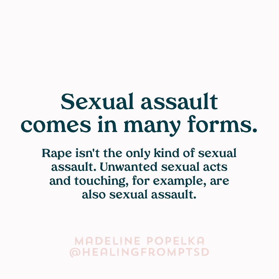 healingfromptsd's tweet photo. April is #SexualAssaultAwarenessMonth. Here’s what survivors in this community wish more people knew about sexual assault. https://t.co/ruUA9kevow