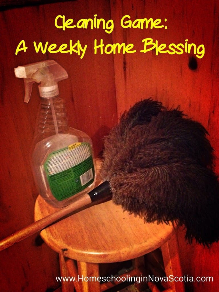 HomeschoolingNS's tweet photo. Cleaning Game: A Weekly Home Blessing https://t.co/7JjqTbMuPz #cleaning https://t.co/gh0XjRW4xw