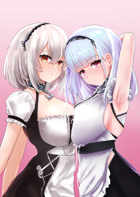 3年前に描いたシリアスとダイドーを加筆しました
#アズールレーン 