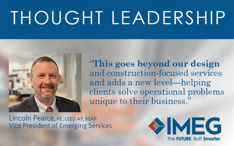 IMEGcorp's tweet photo. Leveraging data and digital transformation to help clients solve problems that fall outside of traditional built environment services is the goal of IMEG’s expanded Consulting & Advisory Services.
https://t.co/UT8BQwJOFu
#weareIMEG #thoughtleadership #emergingservices https://t.co/gfhHhlXQN8