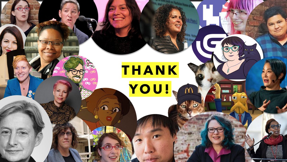 Tearing up as I am making the final slides for my course "Where Game Design Meets Culture: A Critical Dive Into Video Games."

Here's my final slide of most of the academics, game devs, characters, and more, that we learned with throughout the course. Can you name all of them ;)?