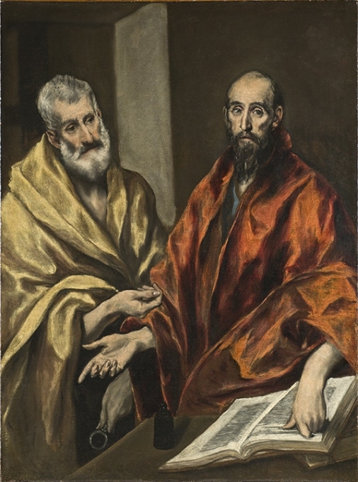 El Greco, St Peter and St Paul #museumarchive #natmuseumswe collection.nationalmuseum.se/eMuseumPlus?se…