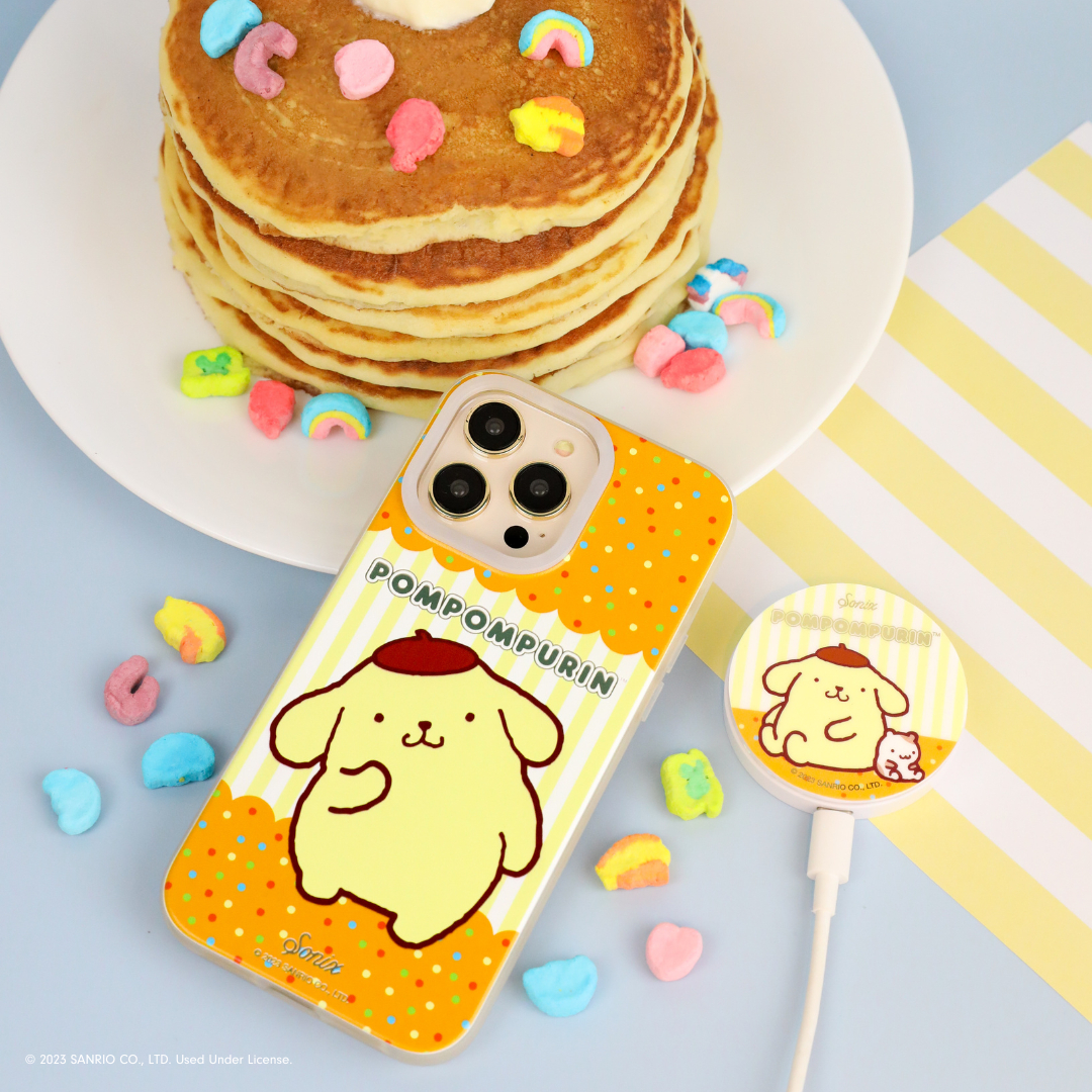 shopsonix's tweet photo. A sweet treat! Our newest friend, Pompompurin, just launched his own case + charger! Shop the newness on our site now!
@sanrio #pompompurin #iphonecase #sonix #shopsonix #magsafecase #magsafeiphone #Magsafecharger https://t.co/wHn1gvjFzx