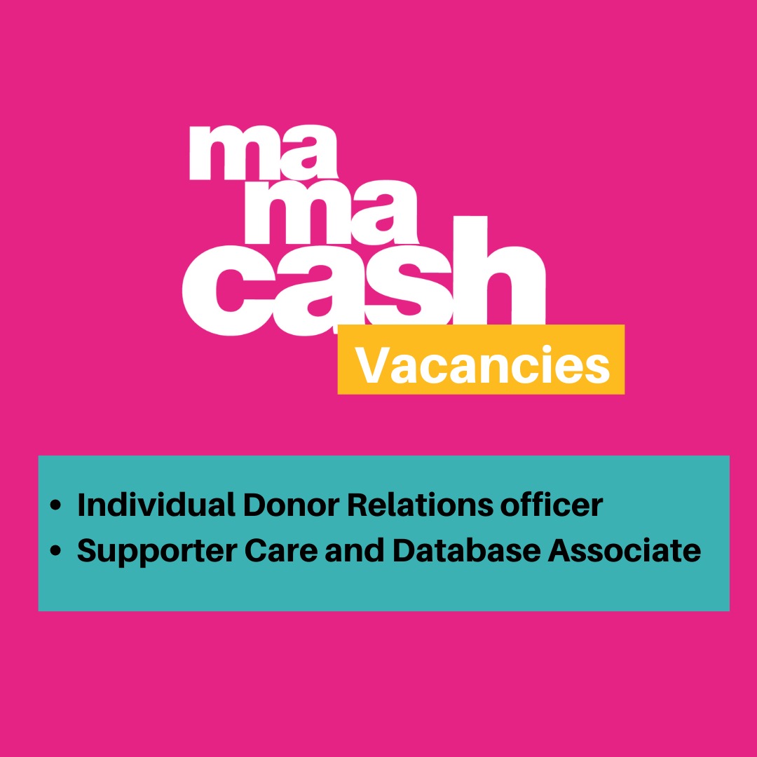 #FeministJobAlert: We are #hiring! 

Mama cash has job openings currently available for a: 

➡️ Individual Donor Relations officer - bit.ly/3MuzNsv 

➡️ Supporter Care and Database Associate - bit.ly/3KDo7Cp 

Please help us spread the word!
