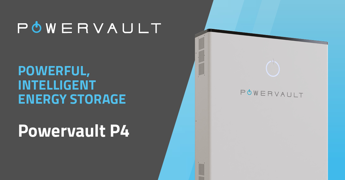 Make the most of your home or business's #solar PV, with the powerful, intelligent Powervault P4 #EnergyStorage device. ✅ Simple to install and use ✅ Reduces your #energy bills and #carbon footprint ✅ Made in the UK 🇬🇧 Learn more: powervault.co.uk