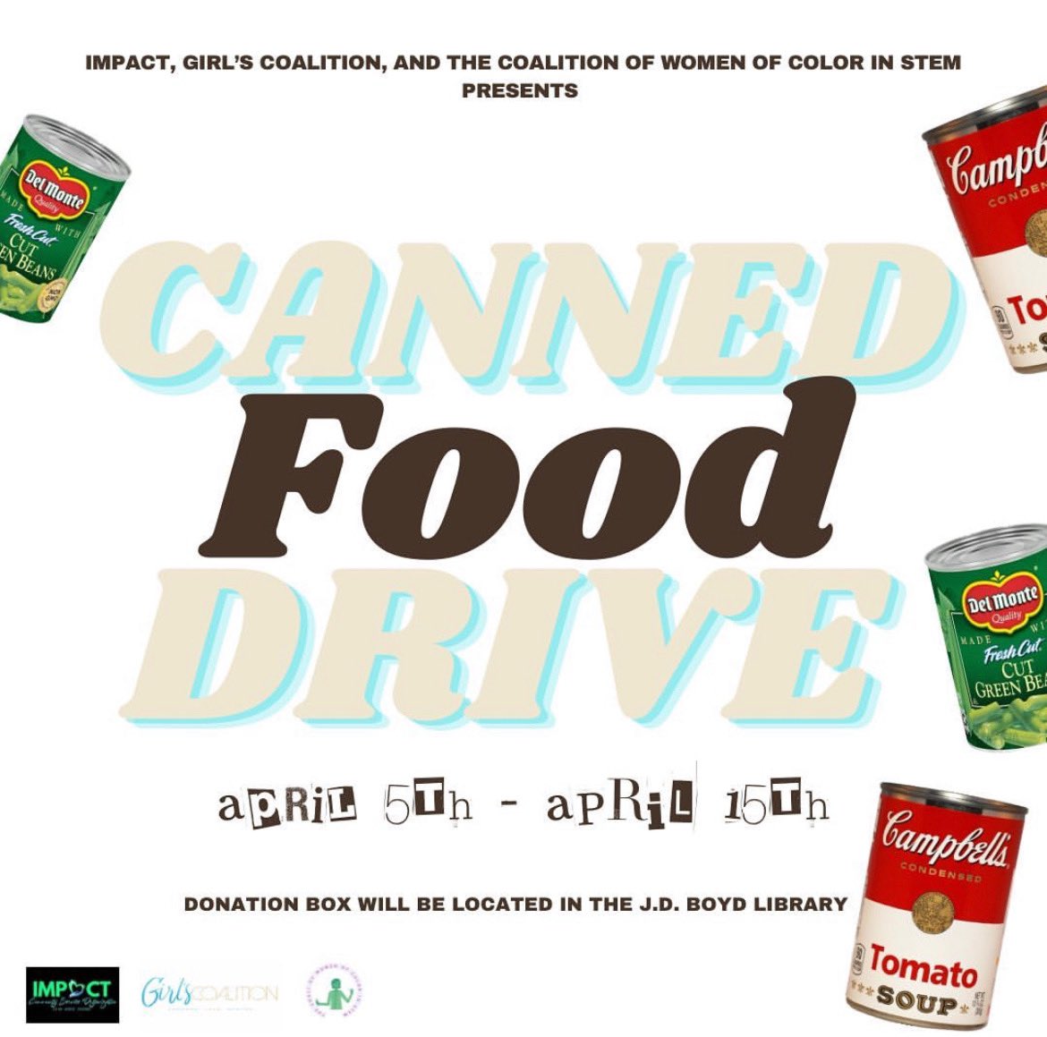 Join us April 5th- April 15th for a Canned Food Drive to give back to the community of Rolling Fork, and surrounding areas! We greatly appreciate any contributions you are willing to give back!🌽🥕