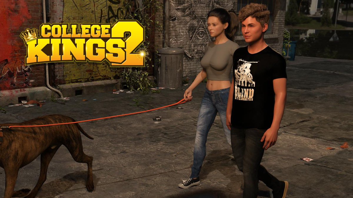 UndergradSteve's tweet photo. Happy National Walking Day! 👟🚶‍♂️ But when your feet need a break, it's time to take play College Kings 2 👑🎮 Get ready to rule the campus while staying active IRL! 

#NationalWalkingDay #GetMoving #StayActive #VirtualCampus #GamingCommunity #FitNFun #HealthyHabits #GamersUnite https://t.co/od8vVwwueh