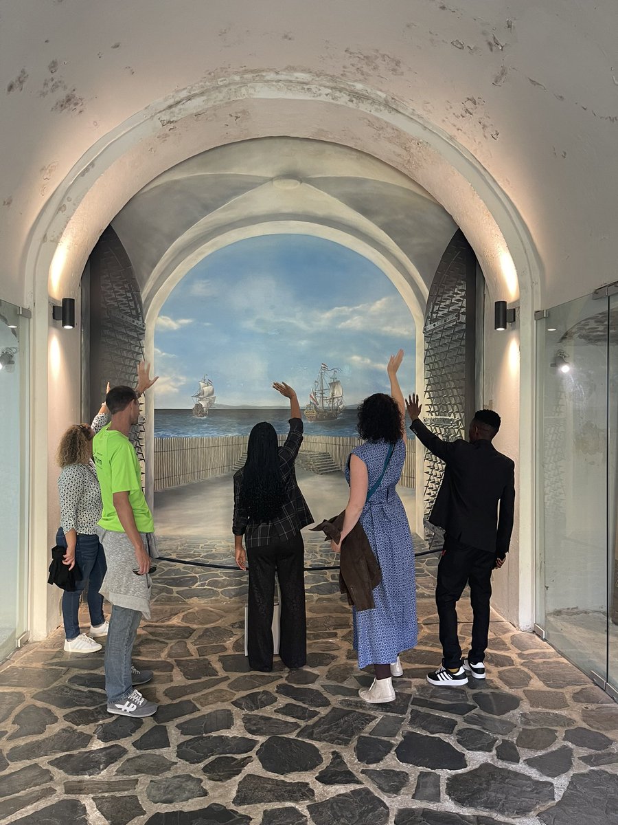 #TravelMassive #WTMA23 #GPLifestyle the winning team waving goodbye at the original entrance