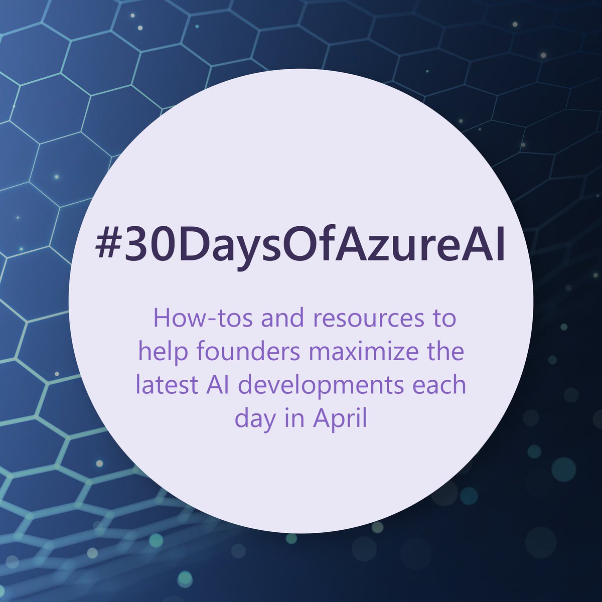 msft4startups's tweet image. AI has become more accessible to startup founders than ever before. Now take it a step further with AI how-tos in our #30DaysOfAzureAI.

First up - Learn how you can build new solutions with large-scale generative AI. Details at
msft.it/6010gEv2M