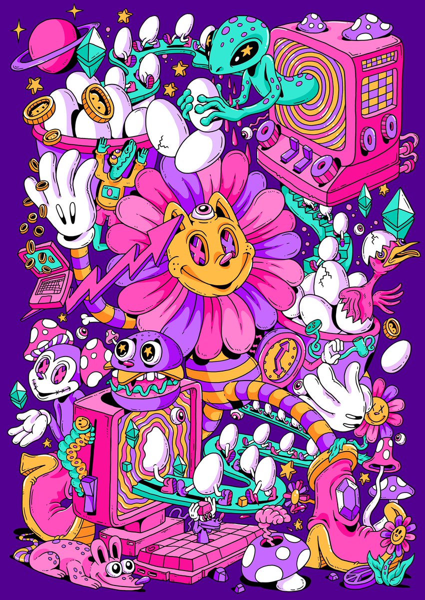 Don’t put all your eggs in one basket!🪺🪺🪺

#nft #nftcommunity #nftcollector