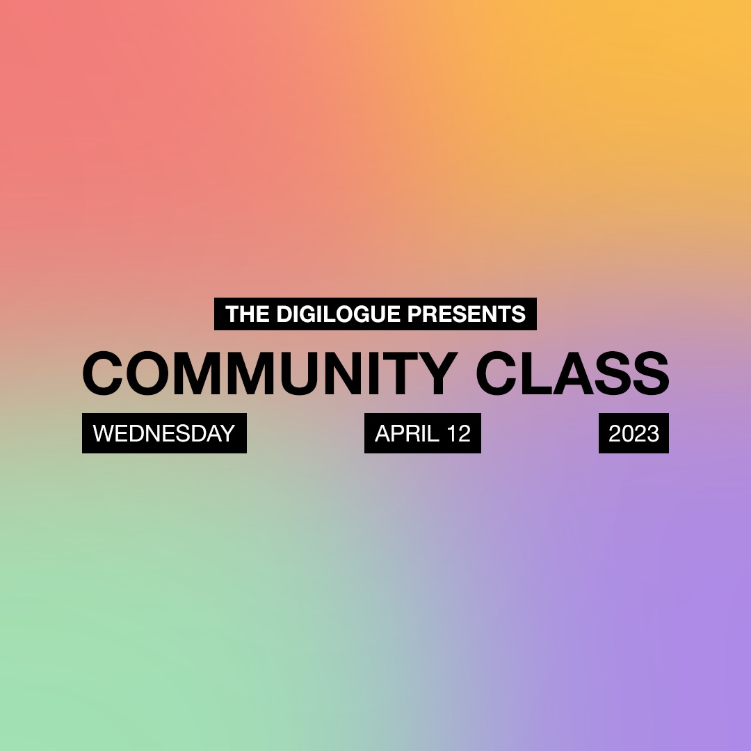 thedigilogue's tweet image. Community Class E-Book dropping April 12th 🏆

#TheDigilogue #MusicIndustry #CommunityClass