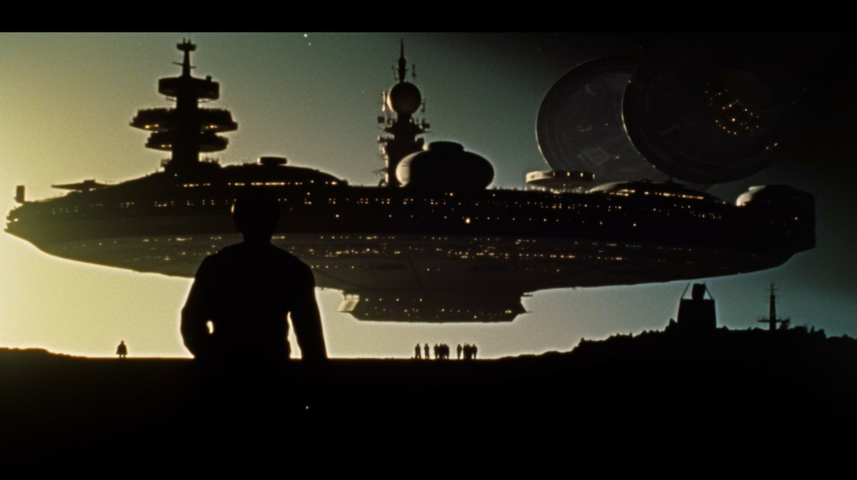 cr1ms0n_nft's tweet photo. I am using #MidjourneyV5 to explore cinematic styles for my upcoming #CR1MS0N #NFTs. I can guarantee I'll match #AI quality, but I do like how it stimulates the imagination. https://t.co/BmE2kAFbSb