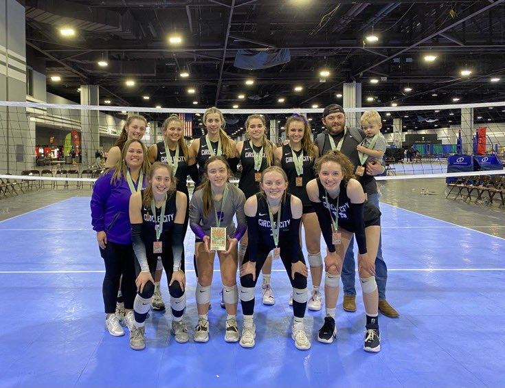 Double qualified in Atlanta this weekend! Finished second at Big South with an 8-2 record! So proud of my team!! <a href="/CCVBCrecruit/">Circle City Volleyball Recruiting</a> <a href="/circlecityvbc/">Circle City VBC</a>