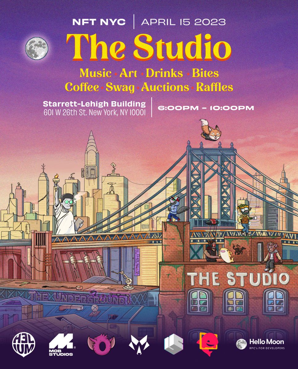 Introducing The Studio.

An event you probably won't want to miss...

Mark those calendars ➡️ RSVPs soon.