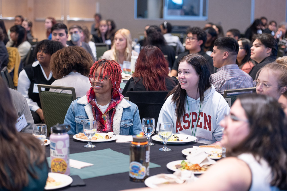 ColoradoStateU's tweet photo. Thank you and 📣 out to our incredible students who presented their research at the 2023 MURALS (Multicultural Undergraduate Research Art and Leadership Symposium) at CSU.   Some 📷 highlights from the event https://t.co/KwLG74QvhS