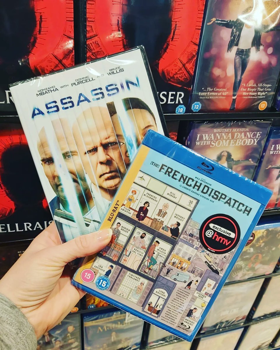hmvIpswich's tweet photo. New visual releases available now
#Babylon
#AManCalledOtto
#Assassin
#FrenchDispatch
#WWE #EliminationChamber
#HowNotToSummonADemonLord
#NewMovieMonday
#HighStreet https://t.co/fMWXssruDH