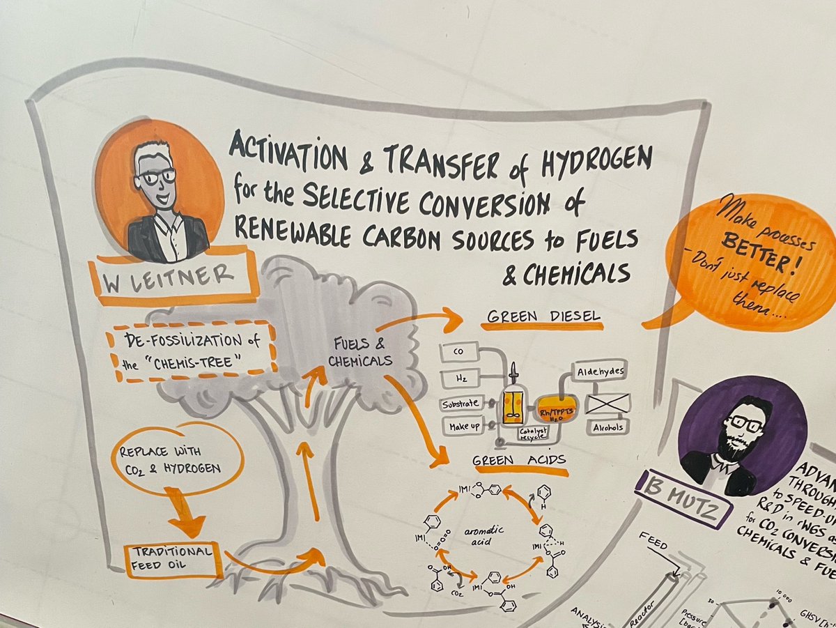 What a great and creative illustration of Walter Leitner's talk at the #SyngasConvention4 in Cape Town. 😍

Credits and thanks to <a href="/Graphic_Harvest/">Graphic Harvest</a> !!