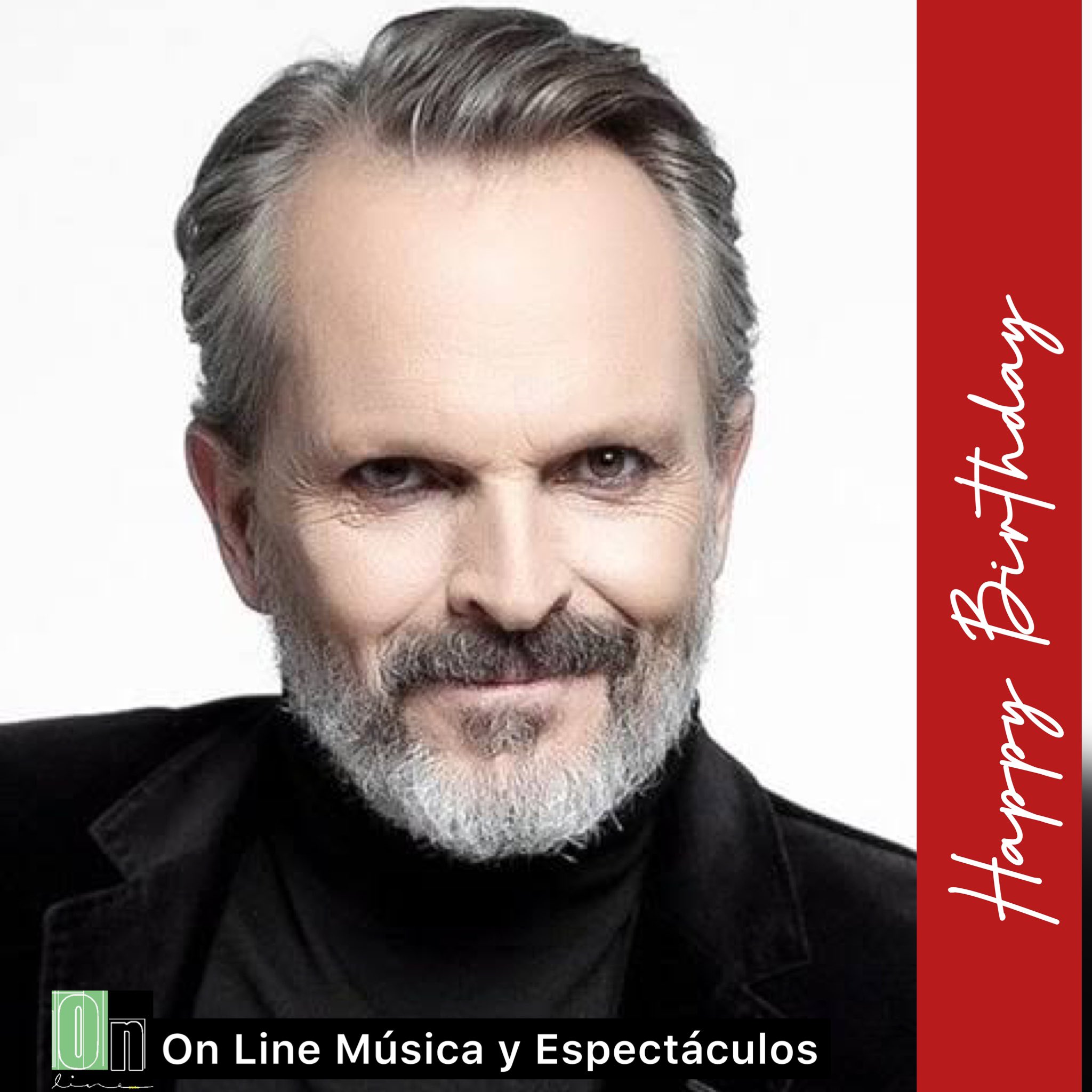 Happy Birthday Miguel Bosé    