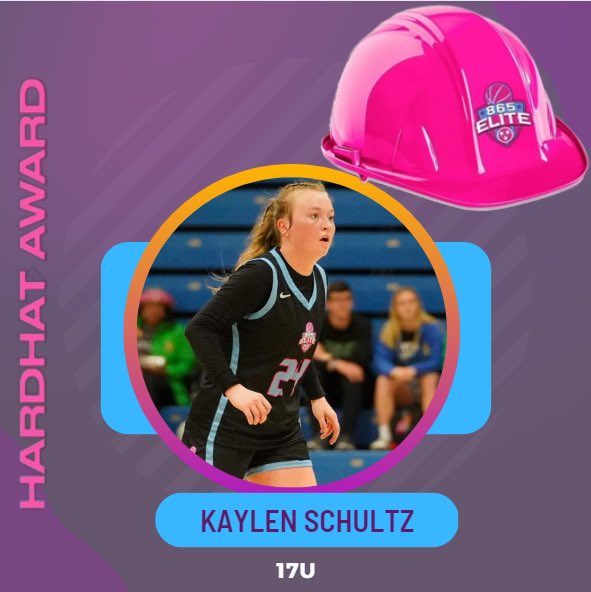 Congratulations Kaylen on this weeks Hart Had award.