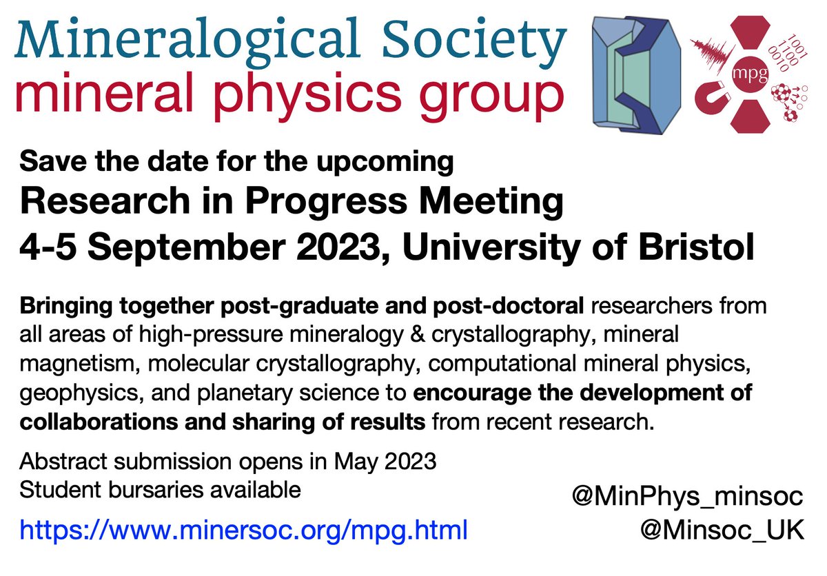 Mineral Physics Group tweet media