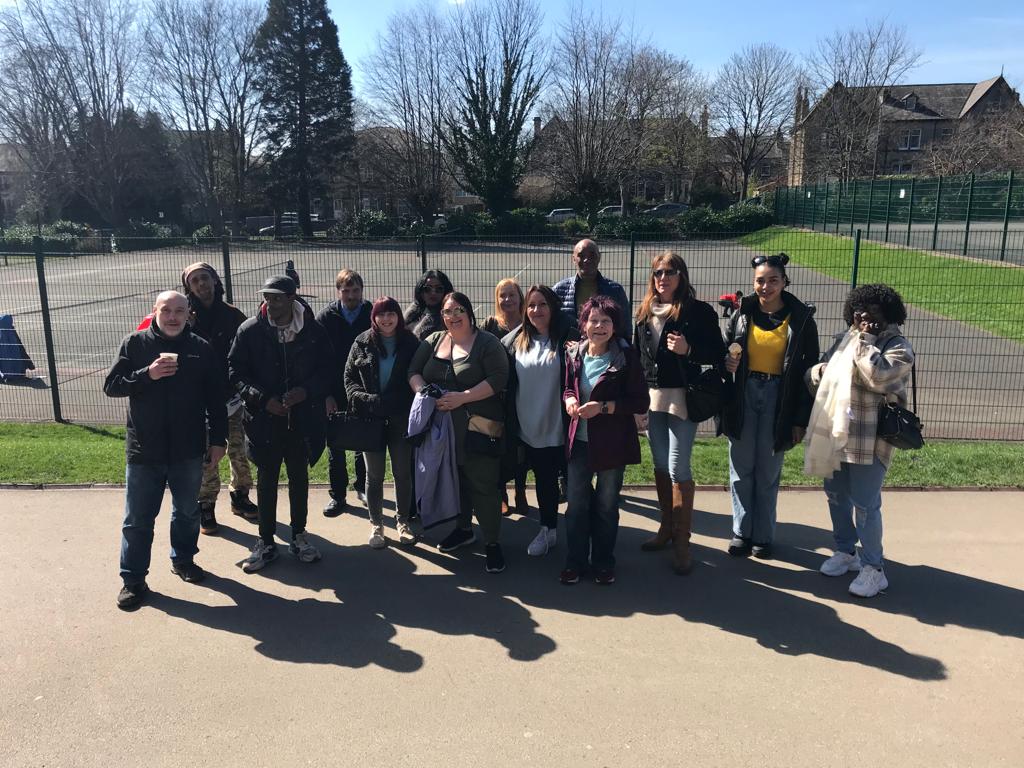 KBOP_Kirklees's tweet photo. We couldn't have asked for a better day for today's #coproduction meet up! Reviewing the #KBOP #PeerMentor programme so far whilst planning next steps and sharing ideas!
There is something very special about a wellbeing walk and talk, especially in the wonderful Greenhead Park! https://t.co/bmJcApSyOU