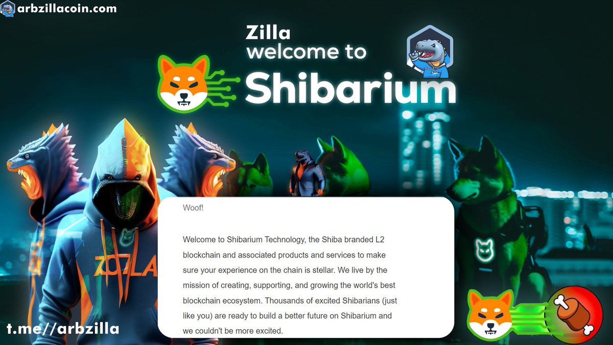 Finally we received an email from #shibarium 🫡🦖🦖

Stay tuned for the next announcement.
#zilla