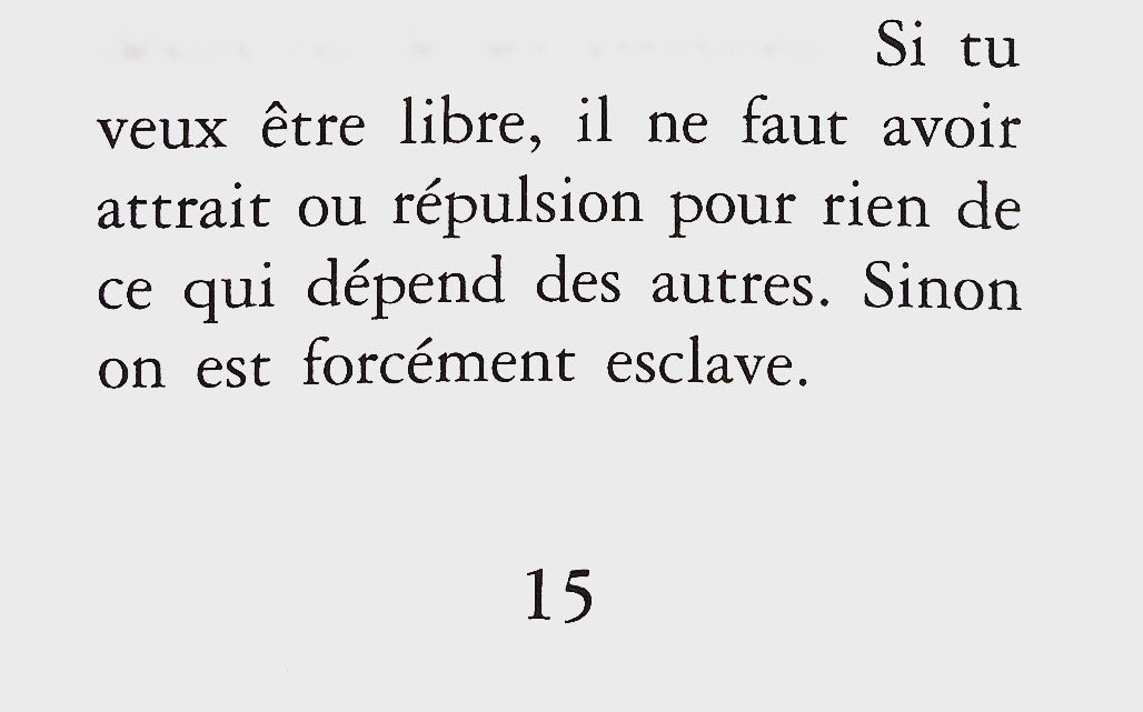 o_exacoustos's tweet photo. Manuel (Épictète, ~125). https://t.co/TqUxC6Mrjo