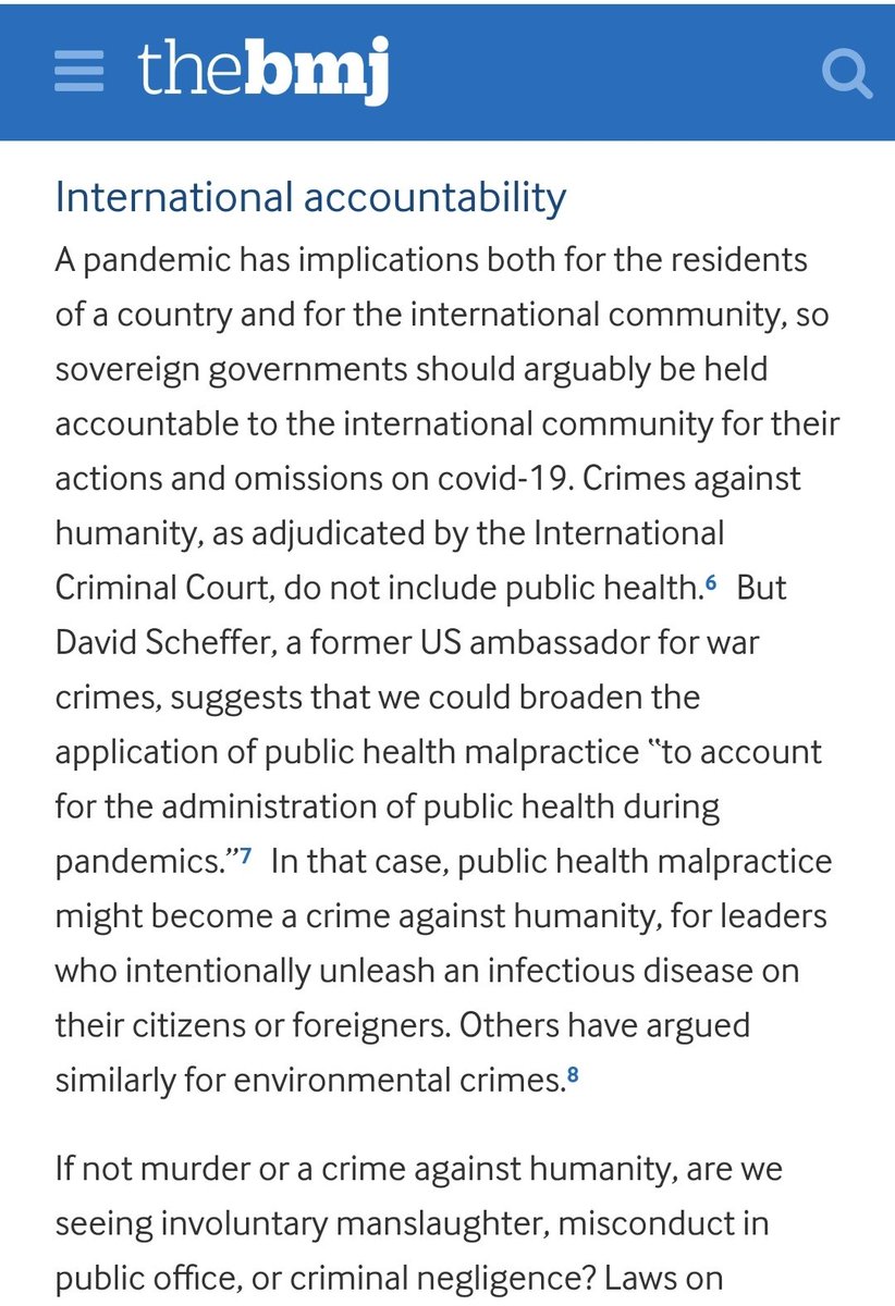 mishwoz's tweet photo. #InternationalAccountability
#PublicHealthMalpractice
CRIMES against HUMANITY https://t.co/G0aZQ8QTpS