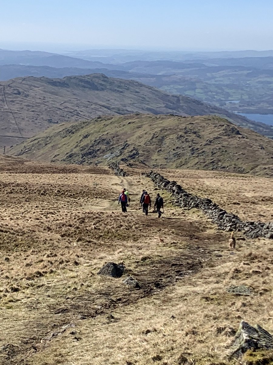 What a fabulous day to be on the fells with @fixthefells on a path maintenance day, sunshine & good company (but a chilly breeze!) #thelakedistrict #Cumbria #westmorland
