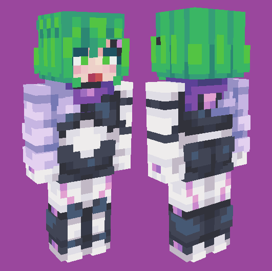 Earth Chan Minecraft Skins