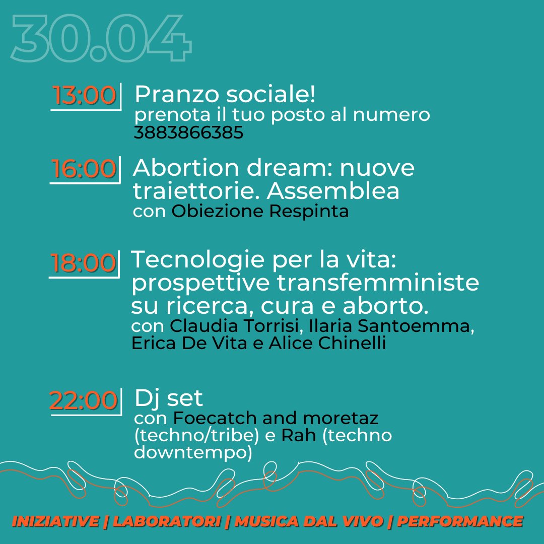 exploitpisa's tweet image. 💥 Cospirare. 10 anni di occupazione di Exploit. 💥

Non era previsto che sopravvivessimo. Eppure, continuiamo a cospirare: voce del verbo collettivo “respirare insieme”. Fino a che ce ne sarà!

👇👇 Link al programma completo sul sito: 👇👇 exploitpisa.org/cospirare-10-a…